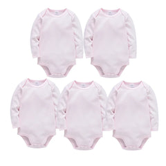 Kavkas 3 Pcs 5 Pcs 7 Pcs Baby Boy Bodysuit 0-24 Months 100% Cotton Full Sleeve Autumn Newborn Girls Clothes
