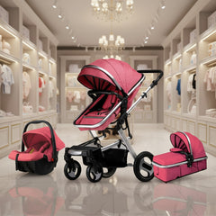 High View Baby Stroller Can Sit And Lie Down