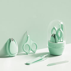 Round Can Set Baby Nail Clippers For Newborns
