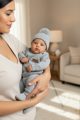 Jojo Newborn Set One Hundred Percent Cotton Knit Boutique Collection