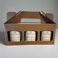 Trio of Scented Candles Bundle Gift Box (Save Min £15)