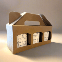 Trio of Scented Candles Bundle Gift Box (Save Min £15)