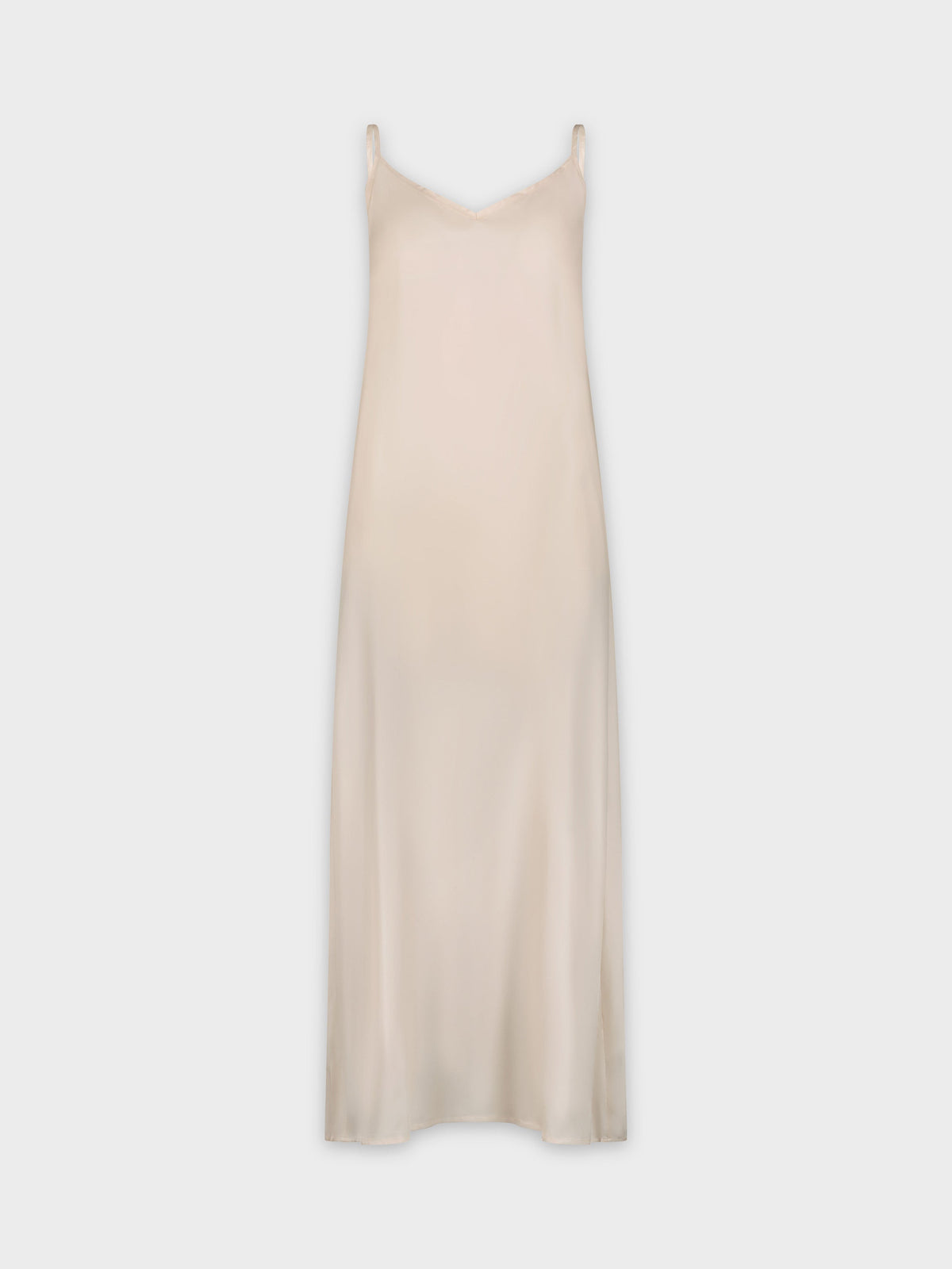 V NECK JUMPER-VANILLA