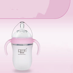 Super Soft Drop-proof Silicone Baby Bottle For Newborn Baby