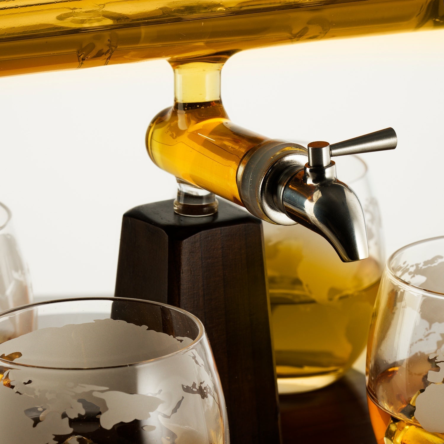 Whiskey & Wine Decanter Gifts 1000ml congratulaions gift for new dads - Handmade