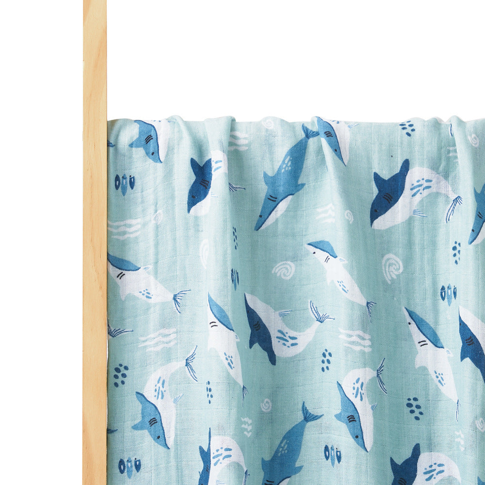 Newborn Baby Swaddling Quilt Pure Cotton Gauze Bath Towel Swaddling Wrapping Towel