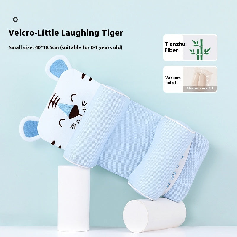 Baby Xiaomi Baby Pillow 0-1 Year Old Buckwheat Correcting Deformational Head Newborn Baby Head Shape