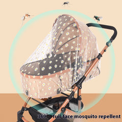 Infantile Mosquito Net Complete-type Printing Stroller Mosquito Nets