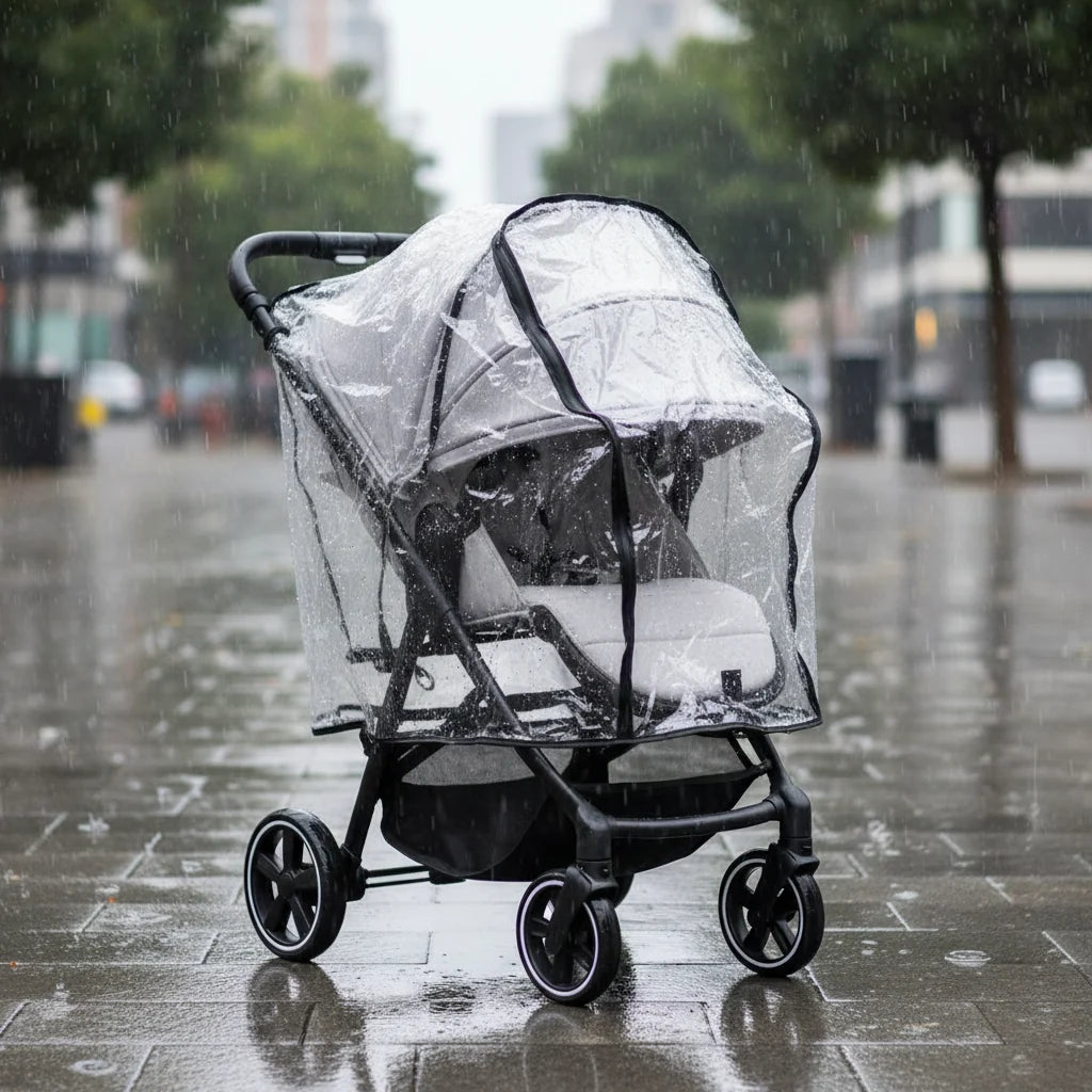 Doona Stroller Rain Cover Thickened Transparent PVC 3 In 1 Accessories