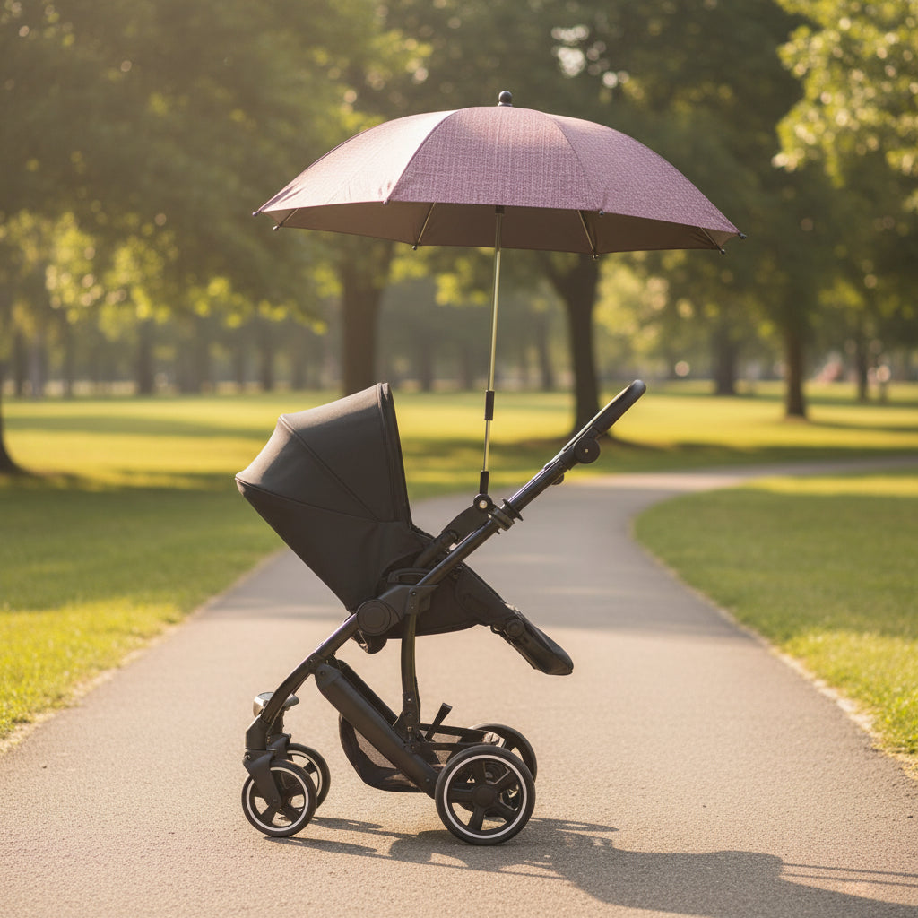 JURZEE LAKY - UV Proof Sturdy 8 Rib Iron Frame For All Strollers