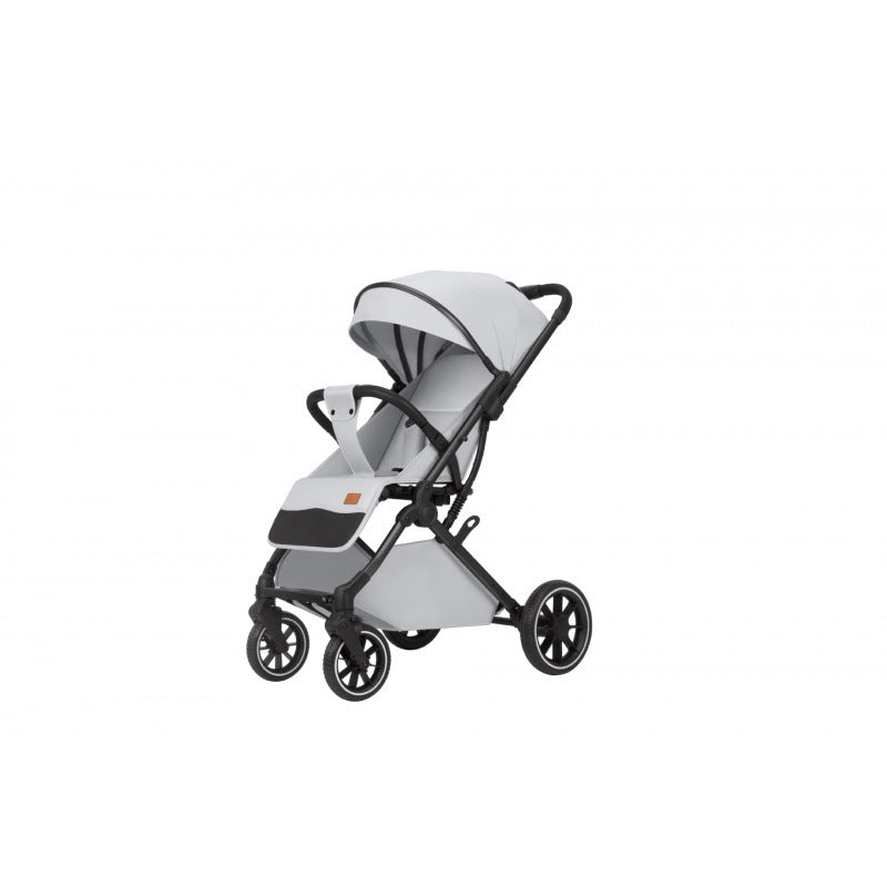 Stroller Can Sit And Lie Down Lightweight Folding Four-wheel Shock Absorber Baby Stroller