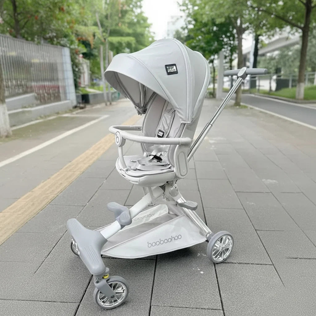 V16 Lightweight Baby Walker Stroller Two Way Seat Lie Down Folding Landscape