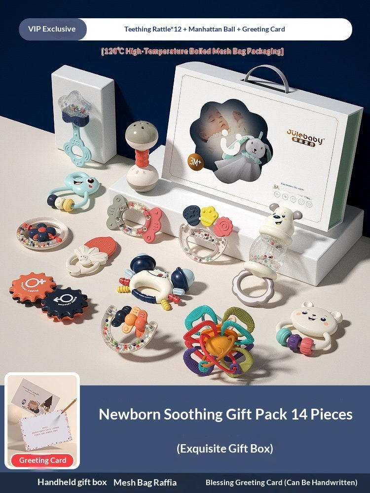 Baby Soothing Rattle Gift Box Toy