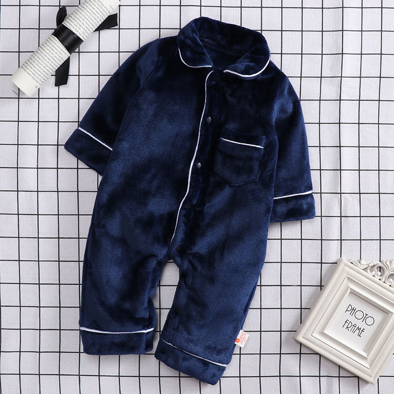 Plus velvet thickened long climbing home clothes