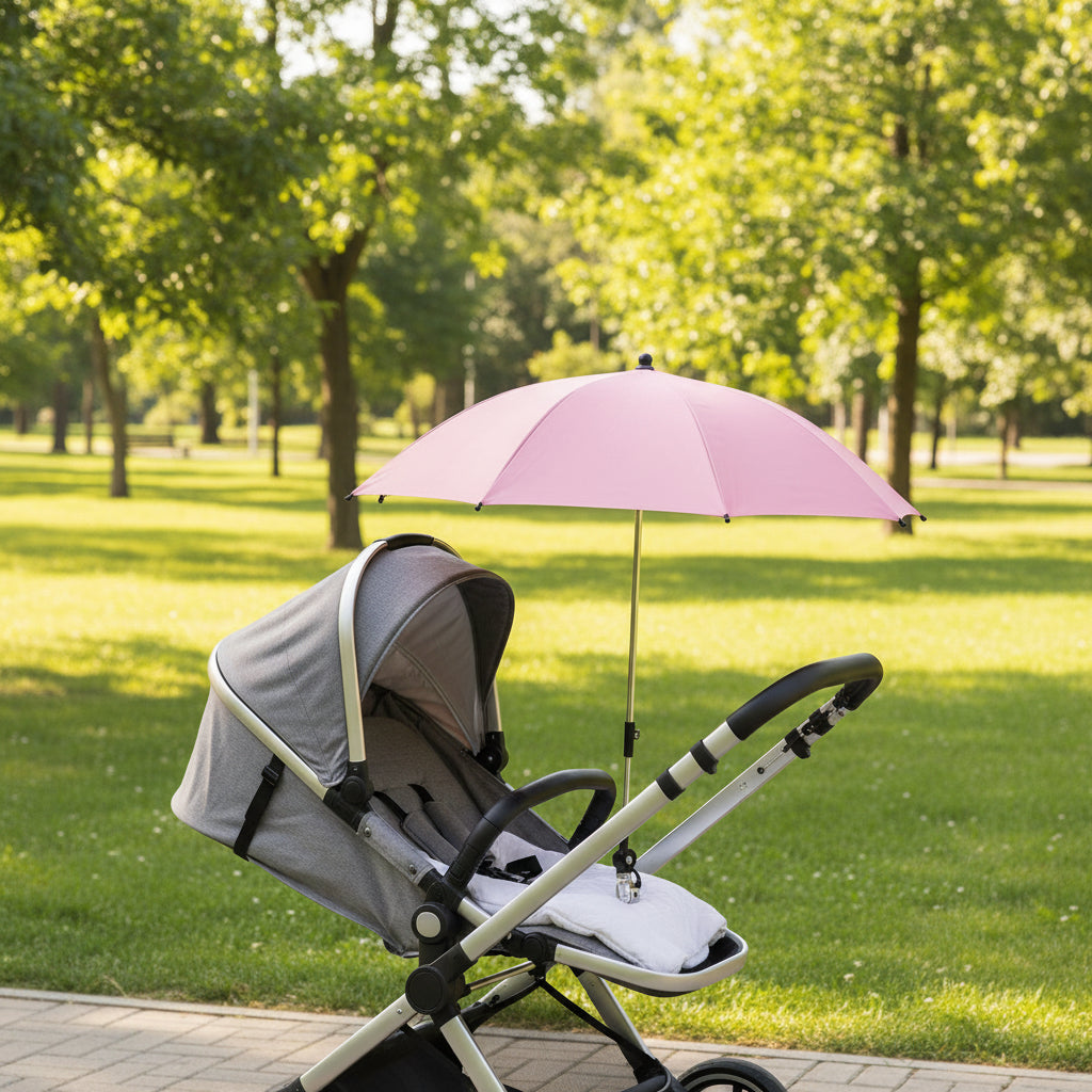 JURZEE LAKY - UV Proof Sturdy 8 Rib Iron Frame For All Strollers