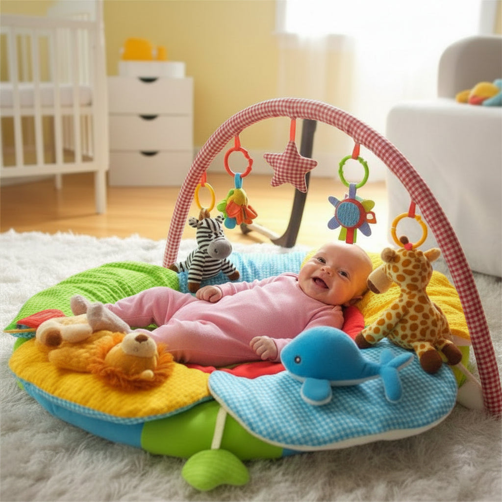 Velvet Touch Inflatable Baby Play Blanket Exclusive