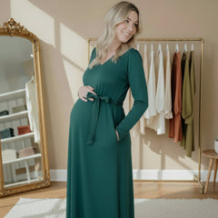 Ladies Bamboo Nova Midi Dress | Black
