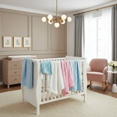 Polar Dot Baby Blanket - All Season Versatile Swaddle And Cover
