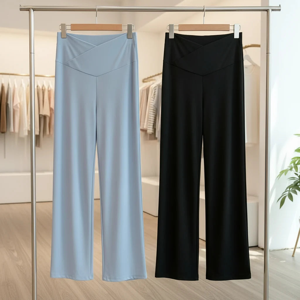 Maternity Straight Pants Cool Cotton Limited Collection