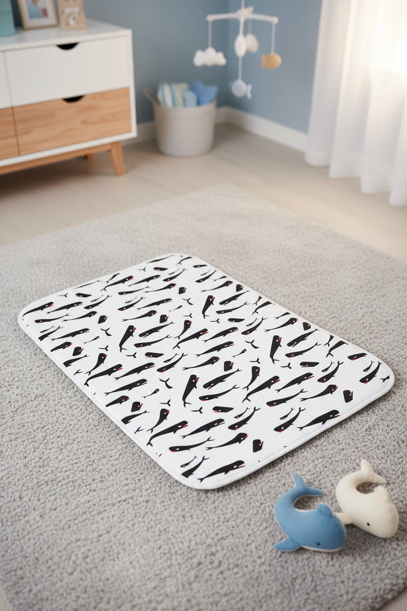 Newborn Cotton Blanket Cartoon Whale Collection Boutique Edition