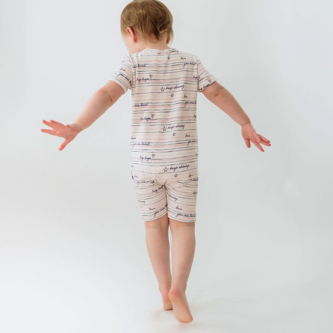Bamboo Baby Shorts Romper | Kite Dreams