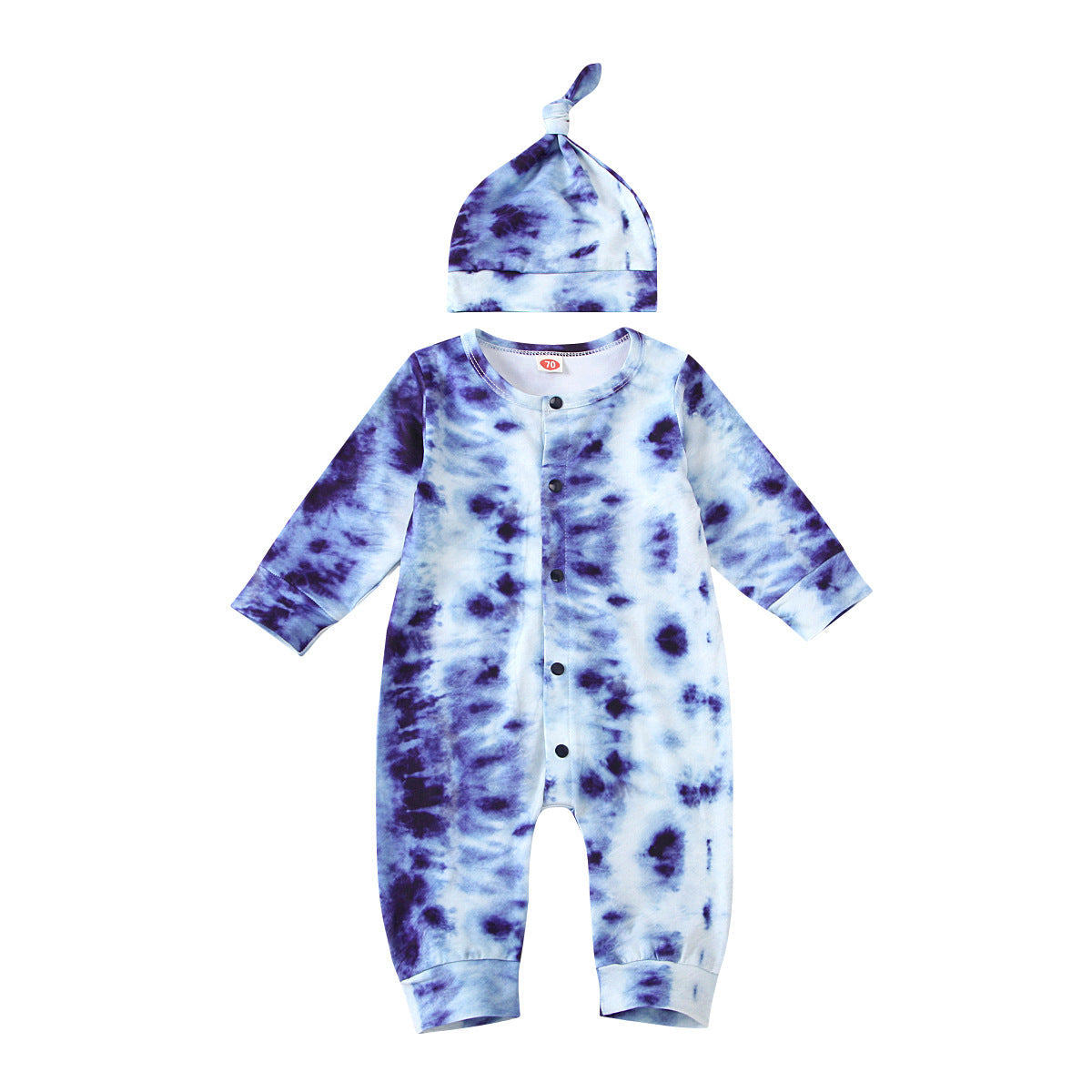 Long sleeve baby jumpsuit