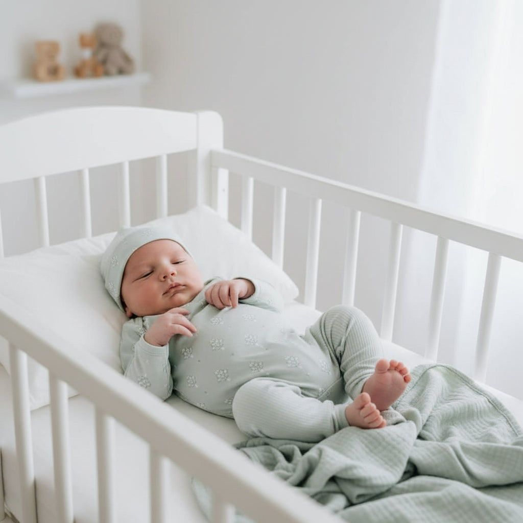 Kite Dreams And Seafoam Rib Bamboo Baby Capsule Gift Box SootheKnit Limited