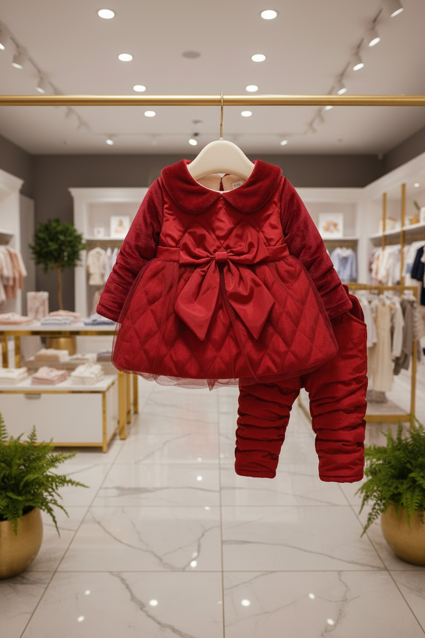 Velvet Collection Baby Girl Winter Suit Exclusive Edition