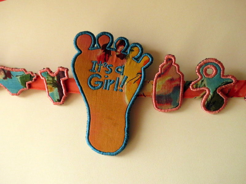 It's a girl Maternity Sash