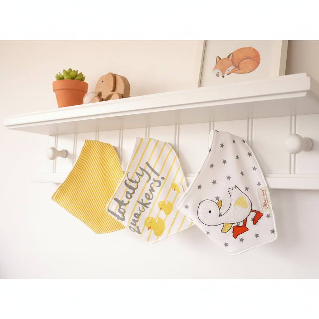 Cotton Baby Double Triangle Bibs 3 Pack Exclusive Edition