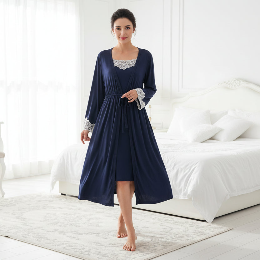CareNest Two-Piece Breastfeeding Pajamas Set