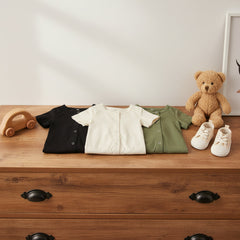 Newborn Cotton Clothes Button Romper One-Piece