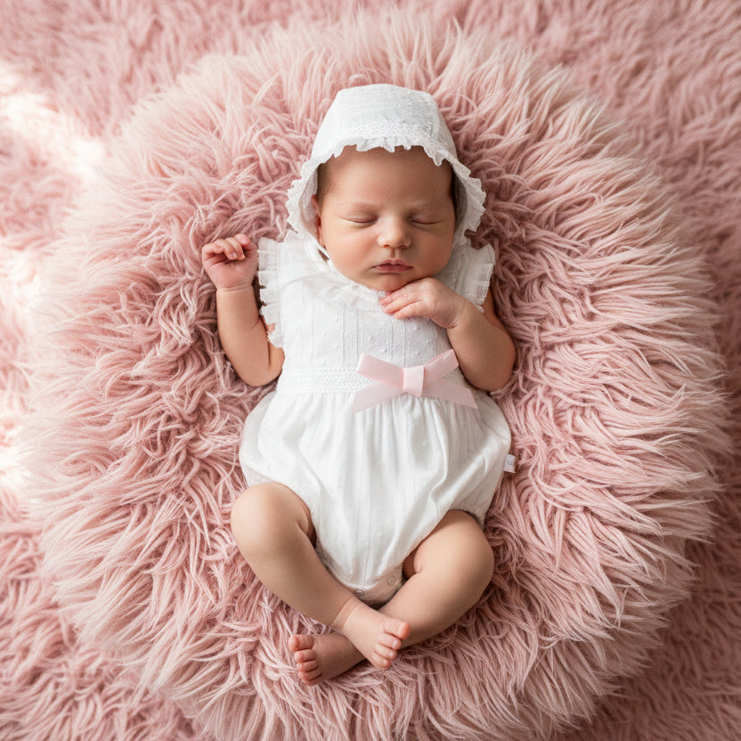 TinyToes Baby Romper Playsuit - Cotton Comfort Unisex 3-12M