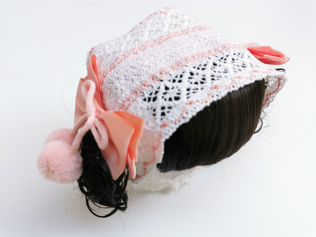 Newborn Baptism Cute Curly Hair Bundle Bangs Hair Ornament