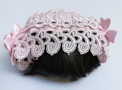 Newborn Baptism Cute Curly Hair Bundle Bangs Hair Ornament