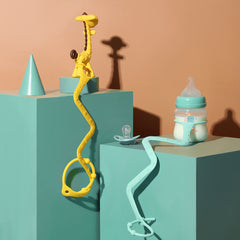 Baby Teether Chain Silicone Nipple Bottle Lanyard