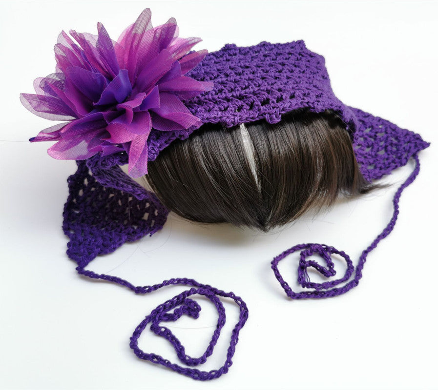 Newborn Baptism Cute Curly Hair Bundle Bangs Hair Ornament