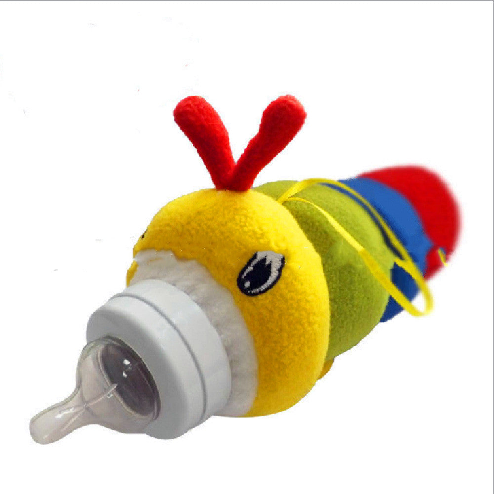 Plush Milk Bottle Cover Animal Model Duck Mother Baby Heat Preservation Product Feeding Artifact