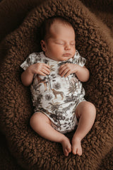 Casual Baby Boy Short Sleeve Suit