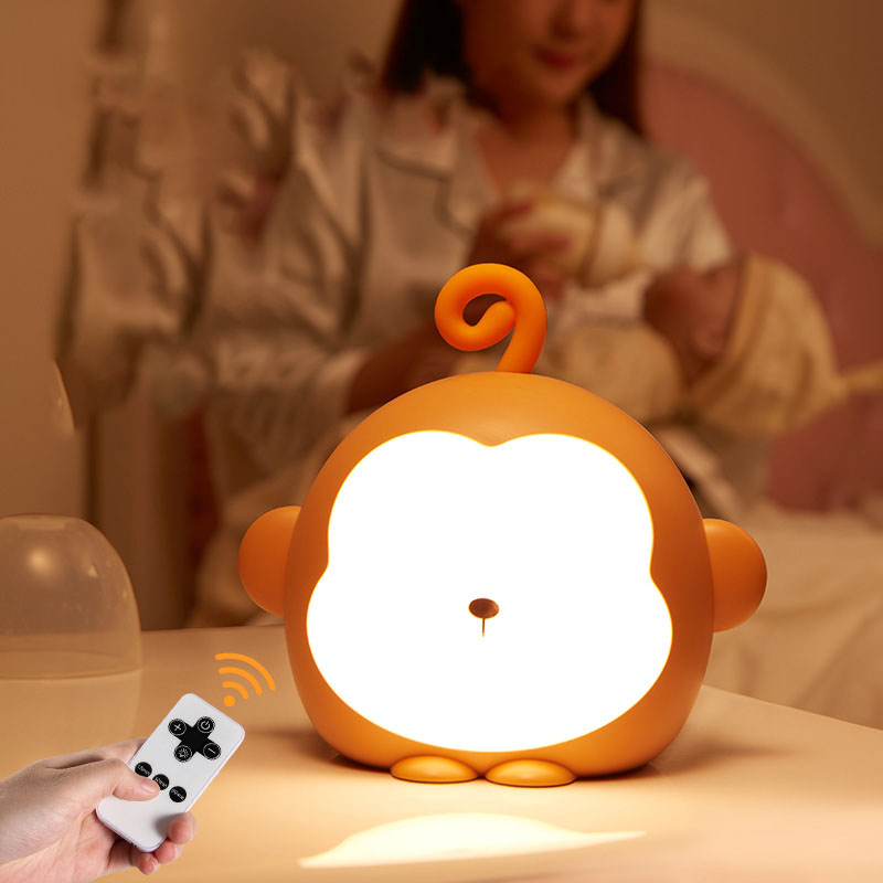Remote Control Night Light Rechargeable Bedroom Bedside Confinement Newborn Baby Special Baby Breastfeeding Eye Care Sleeping Lamp