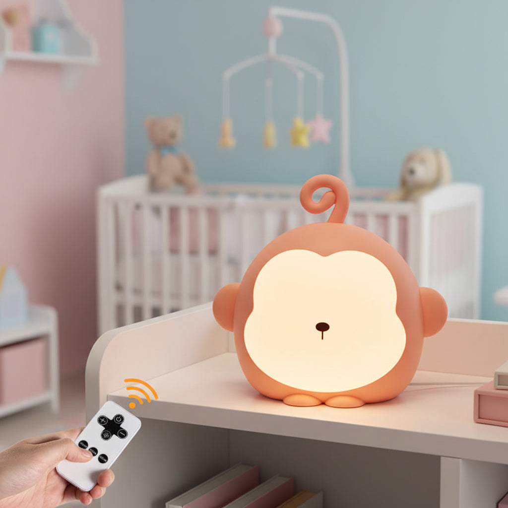 Remote Control Night Light Rechargeable Bedroom Bedside Confinement Newborn Baby Special Baby Breastfeeding Eye Care Sleeping Lamp
