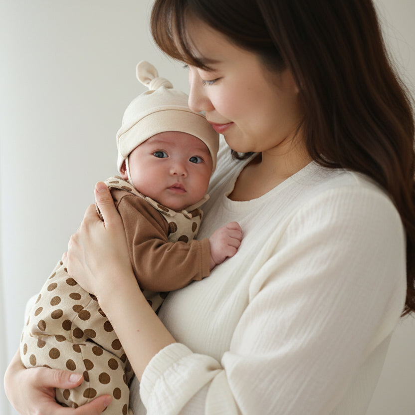Newborn Baby Polka Dot Overalls Romper Romper