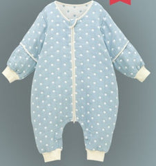 Baby Sleeping Bag Spring And Autumn Thin Section Split Leg Baby Summer Newborn Child Gauze Anti-Kick Quilt For Boys And Girls All Seasons