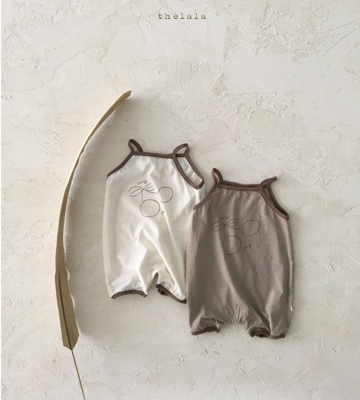 Korean Summer Newborn Baby Sling One-Piece Romper