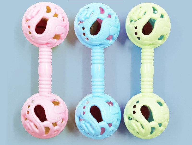Newborn Early Education Hand Bell Baby Ring Toy Baby Hand Stick Ring Early Education Educational Toy