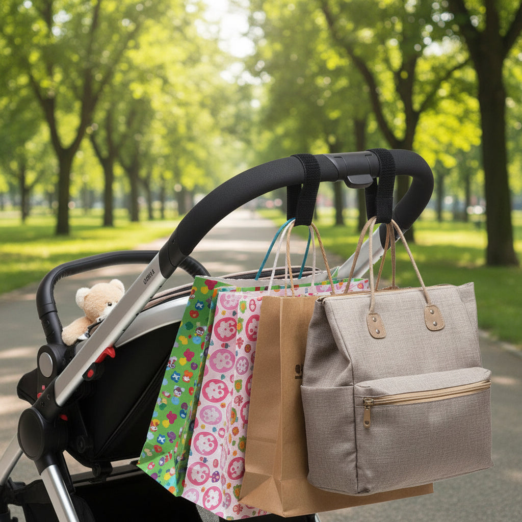 Hand Cart Baby Stroller Hook Buckle Storage Accessory