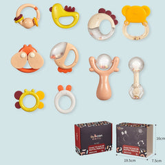 Newborn Baby Gift Box Rattle Toy Set