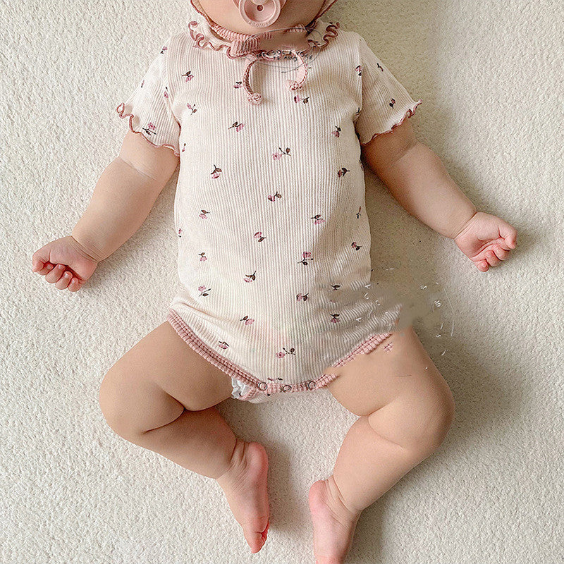 Newborn Infant Baby Boy Girl Fashion Cute Floral Printed Short