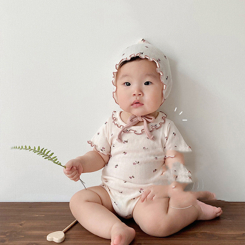 Newborn Infant Baby Boy Girl Fashion Cute Floral Printed Short