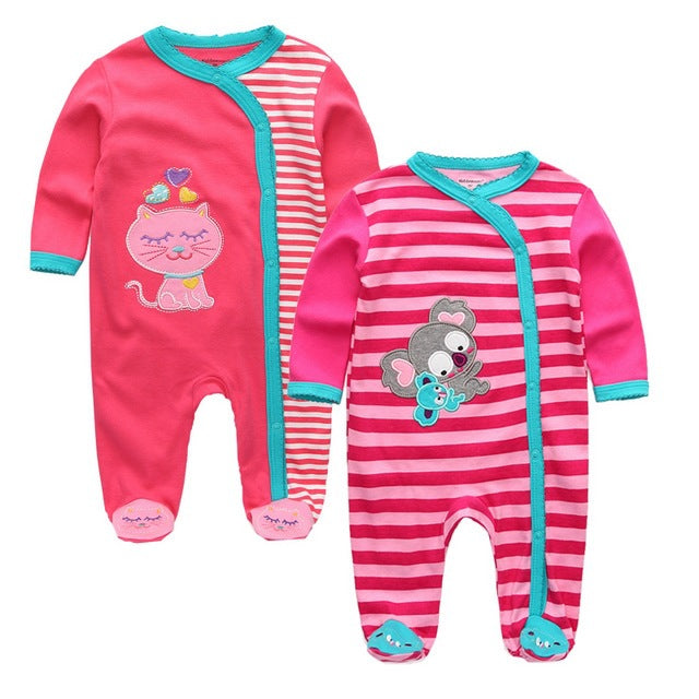 Newborn Clothing Girls Roupas De Bebe Baby Jumpsuit